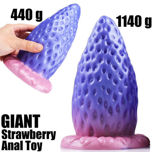 Giant Strawberry Butt Plugs