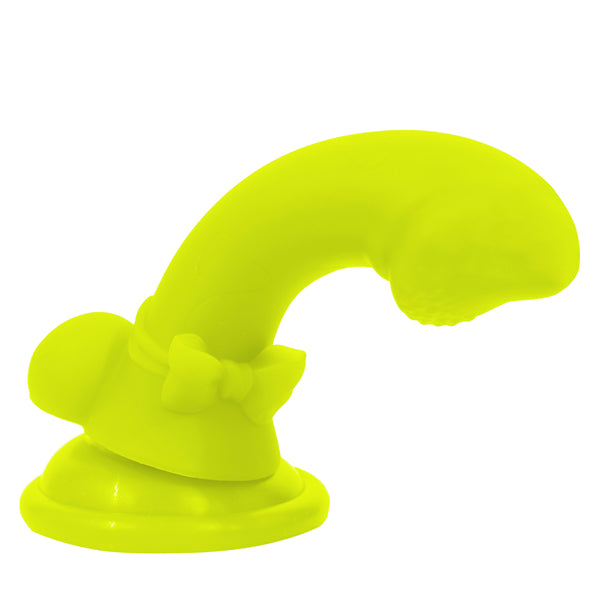 5.7 Inch Mini Bowknot Dildo Lime Green
