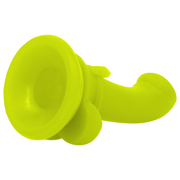 5.7 Inch Mini Bowknot Dildo Lime Green