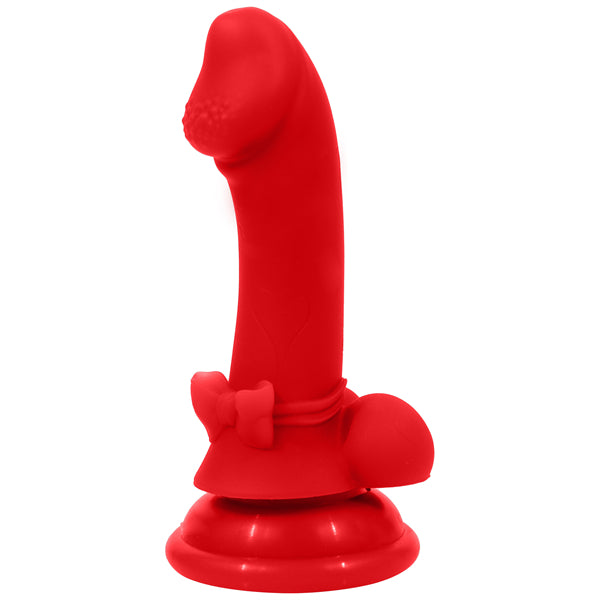 5.7 Inch Mini Bowknot Dildo Red