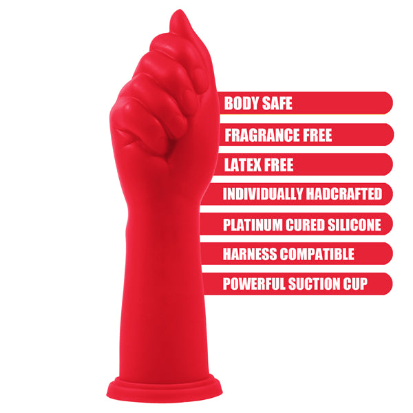 Small Fisting Hand Butt Plug Red