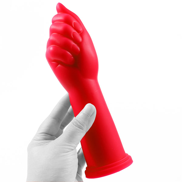 Small Fisting Hand Butt Plug Red
