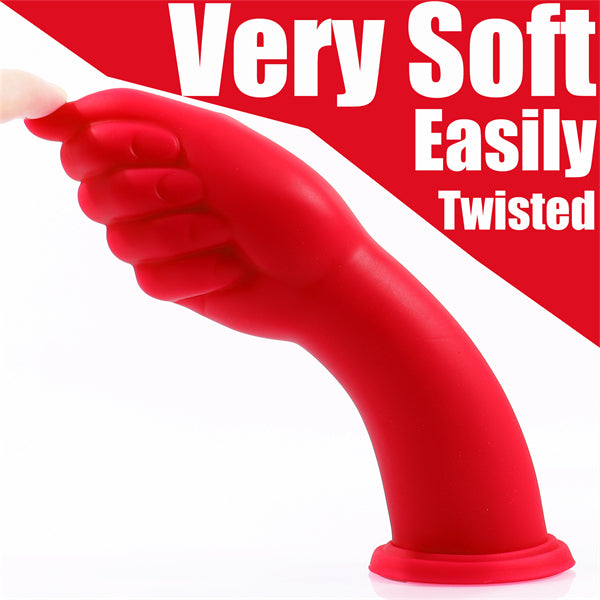 Small Fisting Hand Butt Plug Red