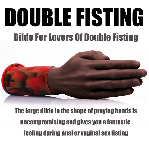 Double Fisting Hand Butt Plug Mix Brown