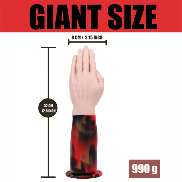 Double Fisting Hand Butt Plug Mix Flesh