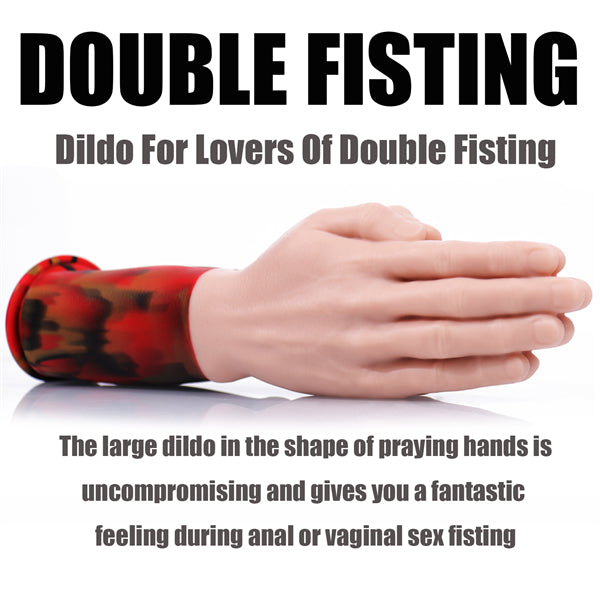 Double Fisting Hand Butt Plug Mix Flesh