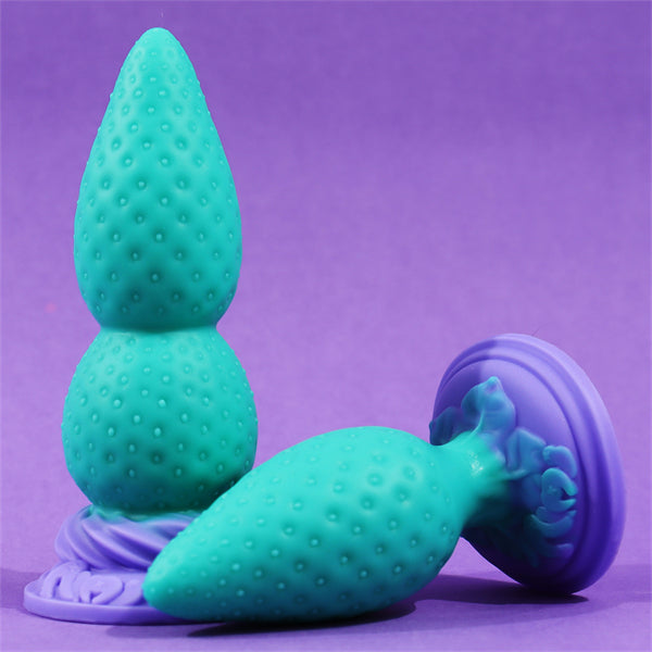 Strawberry Butt Plug Green