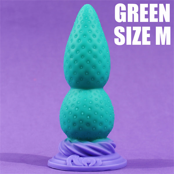 Strawberry Butt Plug Green