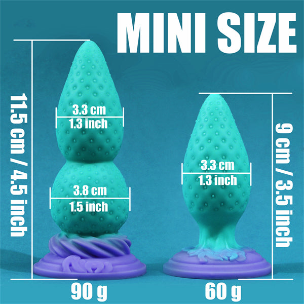 Strawberry Butt Plug Green