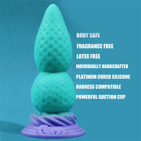 Strawberry Butt Plug Green