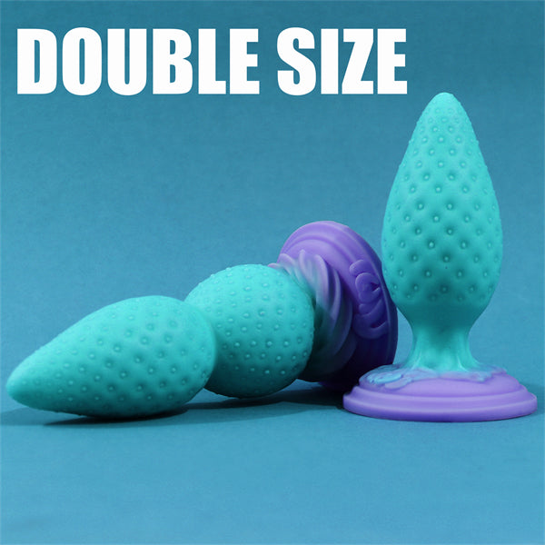 Strawberry Butt Plug Green