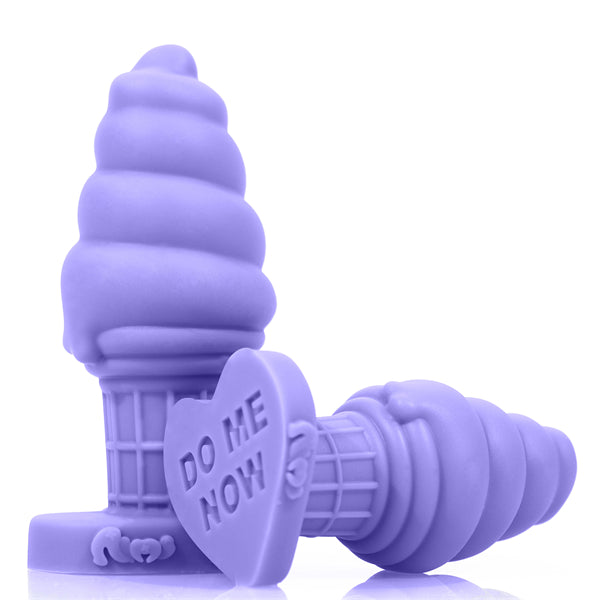 Ice-craem Butt Plug Purple