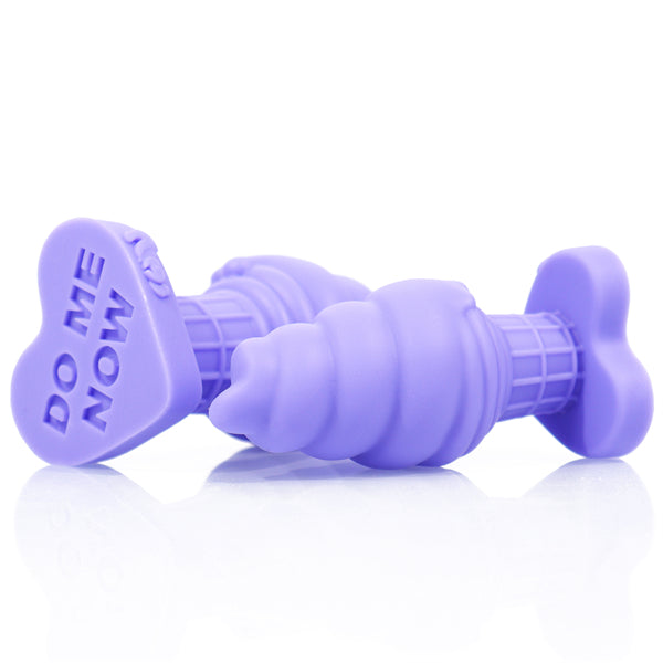 Ice-craem Butt Plug Purple