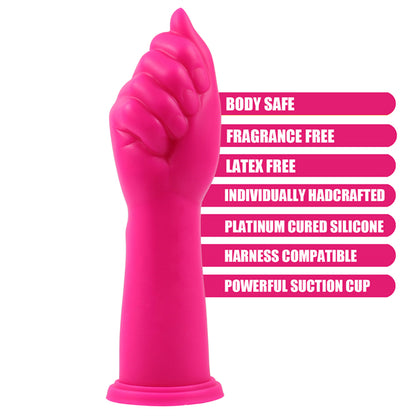 Small Fisting Hand Butt Plug Hot Pink