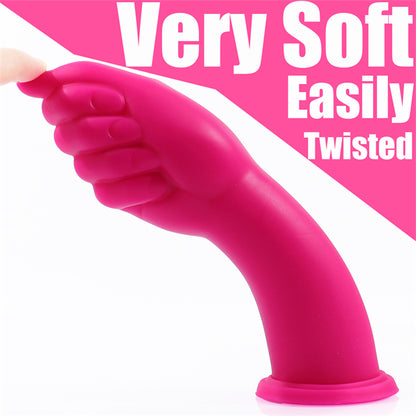 Small Fisting Hand Butt Plug Hot Pink