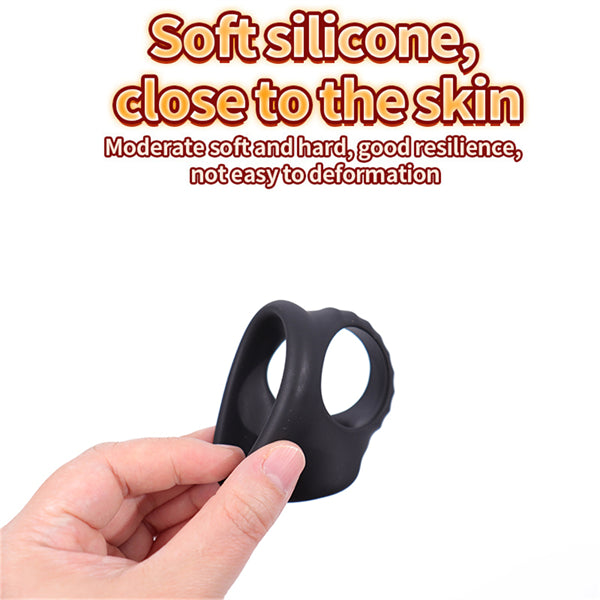 Four Holes C-ring Black