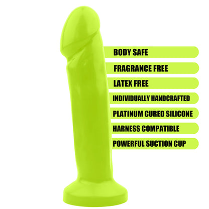 7.6 Inch Soft Dildo Green