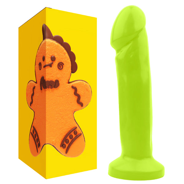 7.6 Inch Soft Dildo Green