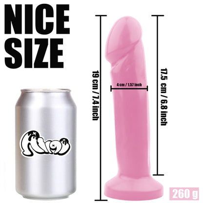 7.6 Inch Soft Dildo Pink