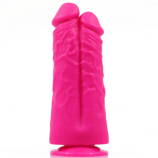 Double Penis Stick Dildo Rose Red